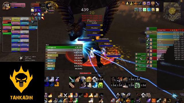 Tankadin 2H tank Moam - WoW Classic смотреть онлайн
