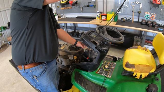 How to Install Throttle Cable on John Deere Riding Lawn Mower смотреть онлайн