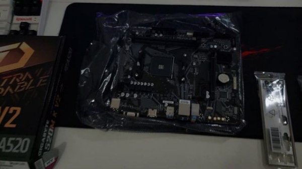 A PLACA MÃE QUE VAI ATENDER SUAS ESPECTATIVAS! (GIGABYTE A520M K V2.)