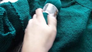 Свитер из Ализе реал 40 #вязание #вязанаяодежда #вязаниеспицами