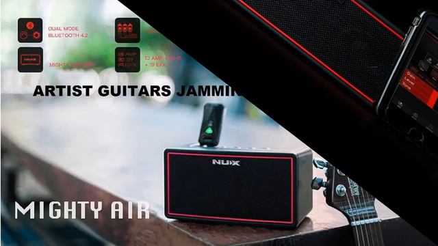 NUX Jamming while stuck at home Rock-n-Roll with Wah Wah Artist Guitars comp смотреть онлайн