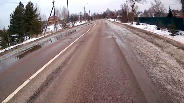 2021-03-17 Ногинск - Починки - Ямкино - Ногинск / 20 км / заезд на карьер / тест солнечной панели смотреть онлайн