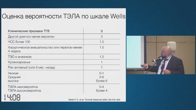 Медицинская помощь при ТЭЛА в условиях многопрофильного стационара. Проценко Д.Н. смотреть онлайн