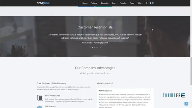 Creatink - Multi-Concept Responsive WordPress Theme Yudam Isai смотреть онлайн