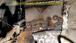 Ремонт номерного стакана и лопнутых лонжеронов на Ваз 2112.