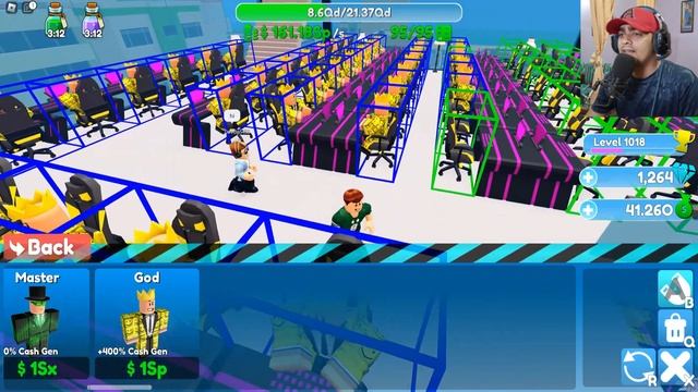 I REACHED *LEVEL 1000* IN HACKER TYCOON ROBLOX! смотреть онлайн