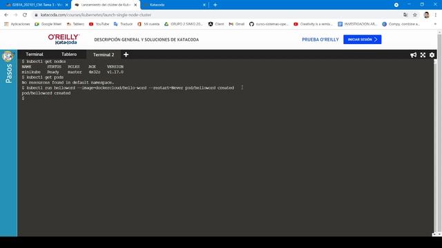 Tarea3 - Hello Work Kubernetes смотреть онлайн