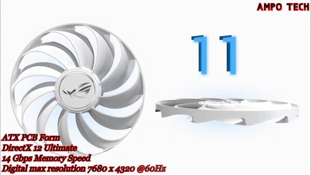 ASUS ROG STRIX RTX 3070 OC Edition 8GB WHITE Graphics Card | AMPo Tech смотреть онлайн