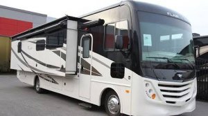 Приём и отправка автодома Fleetwood Flair 35R в Россию. Подробный видеообзор-инструкция на русском