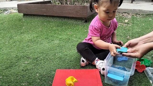 Развивающая игра. Дамыту ойындары. Educational game.Сенсорный песок. смотреть онлайн