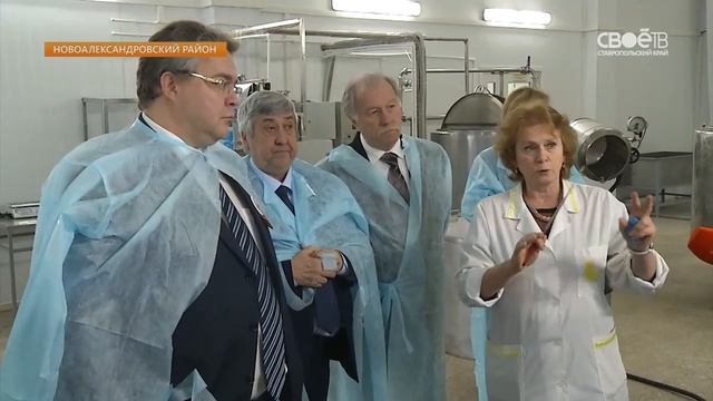 Губернатор Владимир Владимиров осмотрел несколько агропромышленных предприятий Новоалександровского смотреть онлайн