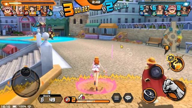 Немножечко облачно!! | Raid on Onigashima Nami Gameplay | One Piece: Bounty Rush смотреть онлайн