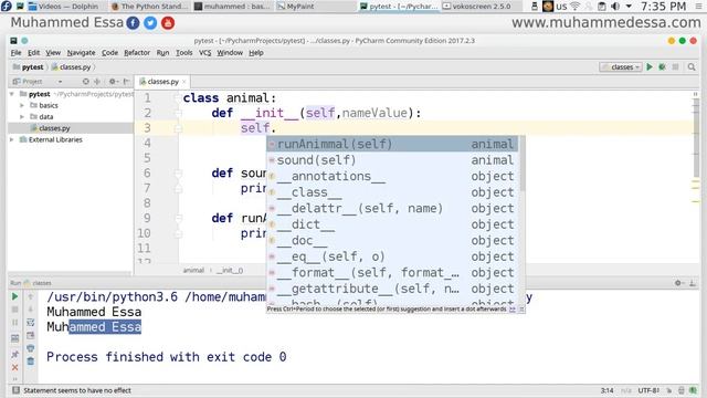 44 Python 3 OOP constructor смотреть онлайн