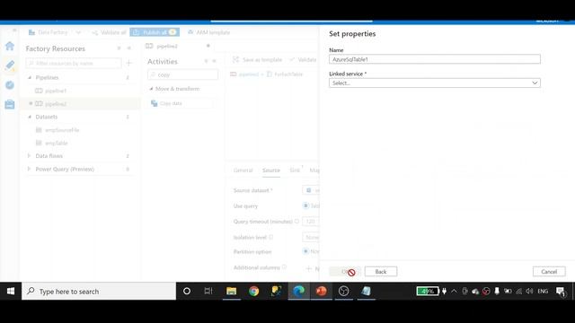 18. Copy multiple tables in bulk by using Azure Data Factory смотреть онлайн