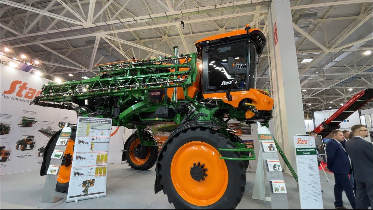 Самоходный опрыскиватель STARA Imperador 4000. смотреть онлайн