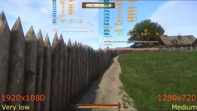 Ryzen 3 2200G – Kingdom Come Deliverance (FullHD Low vs HD Medium settings) смотреть онлайн