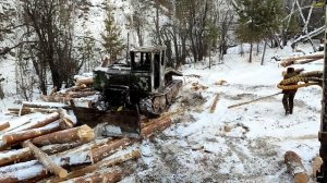 Лесовозный рейс в 550км.VOLVO лесовоз.