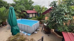 Батуми. Каркасный бассейн Bestway 56671(4.88m x 2.44m x 1.22m )