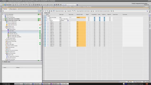 TIA Portal: OPC UA Client Interface Tutorial смотреть онлайн
