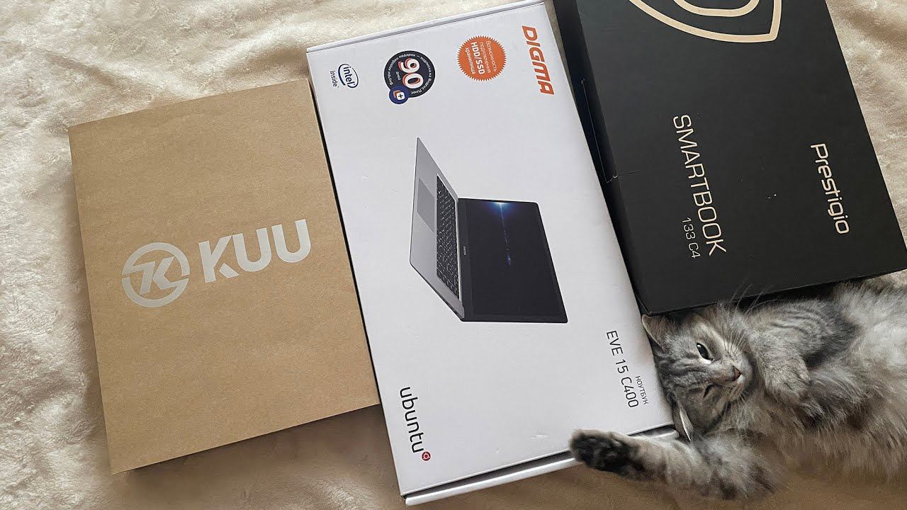 Сравнение недорогих ноутбуков за 20-25 тысяч рублей - Prestigio, Digma или может KUU? смотреть онлайн