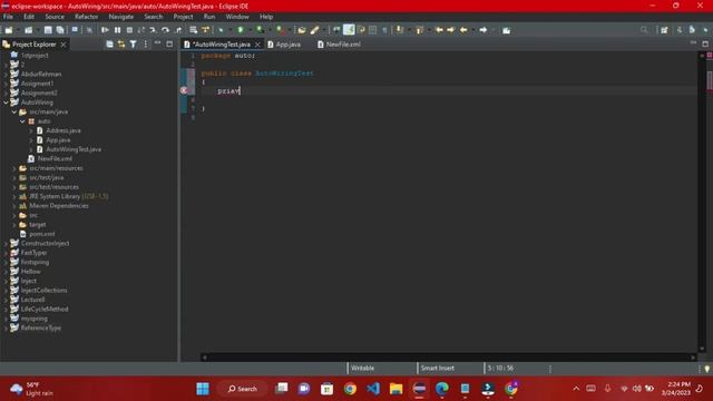 AutoWiring (byName) In Spring FrameWork | Practical Code Examples | Spring Tutorial смотреть онлайн