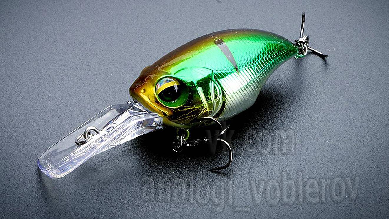 Копия - Megabass Griffon Bait Finesse SR-X и Wiggle Griffon - Играет хорошо - воблеры на голавля