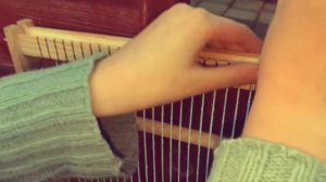 Ткачество для начинающих 〰️ Как натягивать нить основы на ткацкую раму 〰️ Ручной ткацкий станок