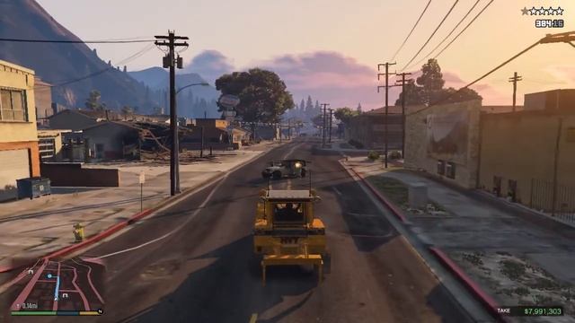 Grand Theft Auto V Money Heist Bank Robbery gameplay смотреть онлайн