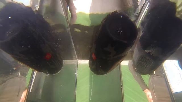 Проверка аквариума после ремонта и Crash test JBL Gharge 3. смотреть онлайн