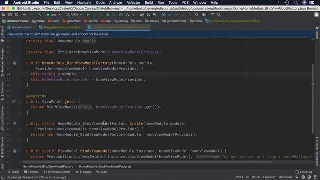 Dagger 2 Deep Dive (23/55) - Dagger codegen: Binds, Provides, and module types смотреть онлайн