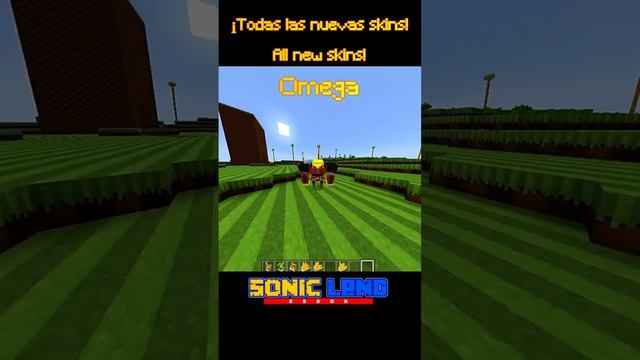 ALL NEW SKINS! - Sonic Land ADDON UPDATE - Minecraft PE 1.19 смотреть онлайн