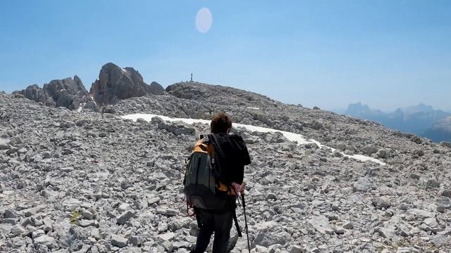 Piccola Croda Rossa Peak (mt.2859) - With Drone Footage !!