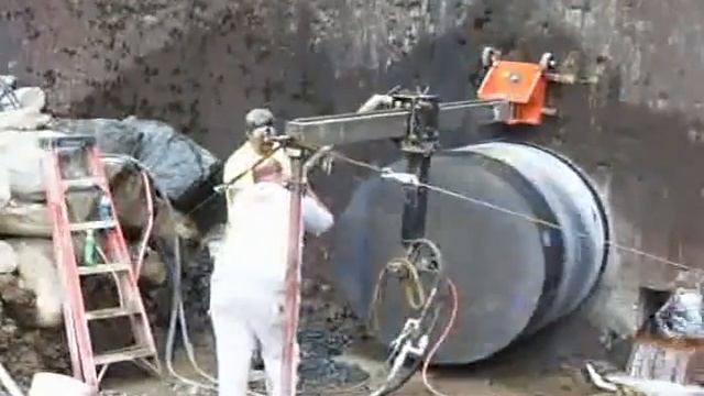 Работа гигантского трубчатого сверла - Jobs giant tubular drills смотреть онлайн