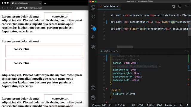 CSS3 #6 Блочная модель и отступы (Box Model, Padding & Margin) смотреть онлайн