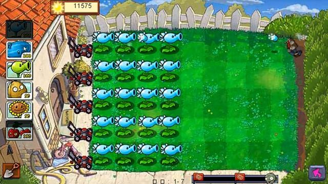 Plants vs Zombies Java & Android Hack - Level 1-1 to 1-9 смотреть онлайн