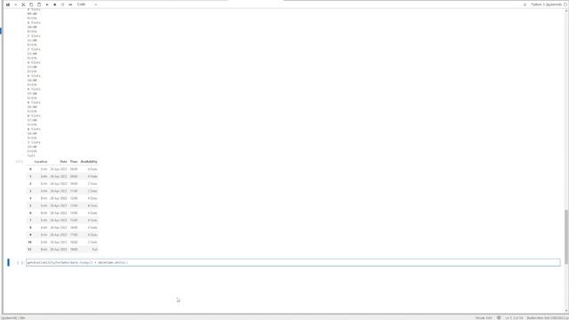 Code a Python Bot (Part 6: Function to Search By Availability) смотреть онлайн