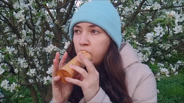 Деревянная окарина фа диез, минорная пентатоника/ Wooden ocarina in F#, minor pentatonic scale смотреть онлайн