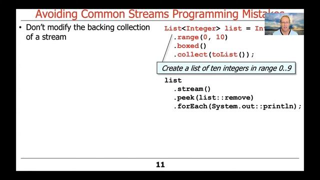 How to Avoid Common Java Streams Programming Mistakes смотреть онлайн