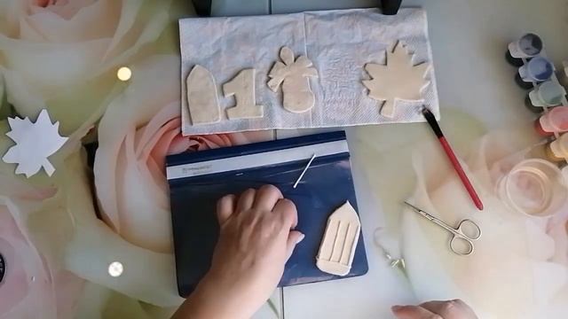 Поделка в школу к 1 сентября Магнитики своими руками из самодельной бумажной глины смотреть онлайн