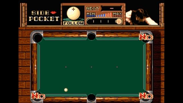 Sega Mega Drive 2 (Smd) 16-bit Side Pocket Trick game