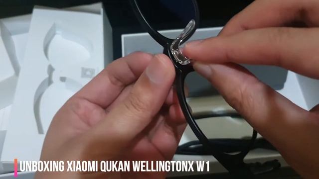 Unboxing | Xiaomi Qukan WellingtonX W1 Modular Anti Blue Light Eyeglasses смотреть онлайн