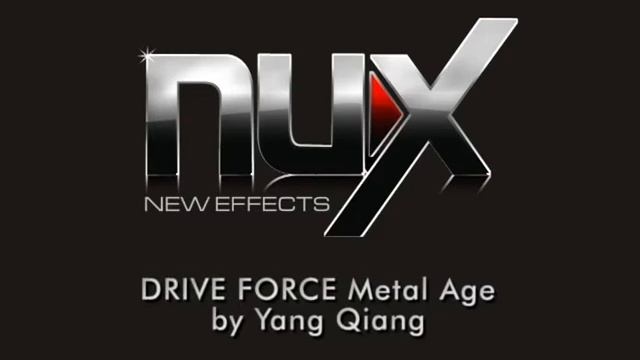 NuX Guitar Effect Pedal - DRIVE FORCE DEMO(Metal Age) смотреть онлайн