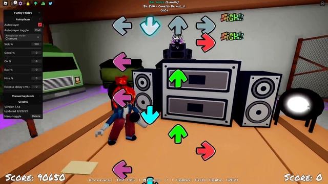 Roblox Funky Friday GUI Script | Auto Play смотреть онлайн