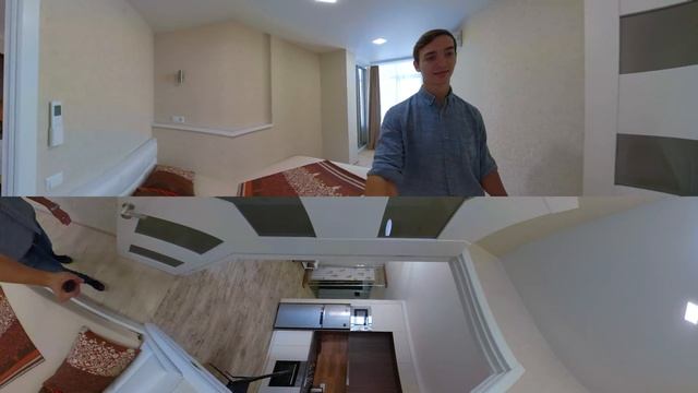 Продажа 3-x комнатной квартиры в Батуми, видео VR 360 - виртуальная реальность смотреть онлайн