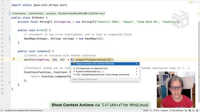IntelliJ IDEA Pro Tips: Alt-Enter смотреть онлайн
