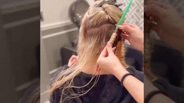 Curl Hair By using Flexi Sticks 2023 #hairstyle #forstyle смотреть онлайн