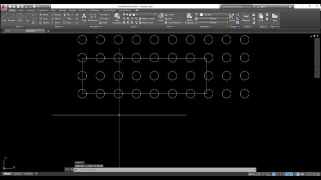 How to use Rectangular Array Command in AutoCAD & AutoDesk Civil 3D смотреть онлайн