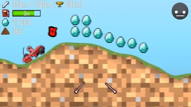 hill climb racing "DEACHUU MOD" (not complete) смотреть онлайн