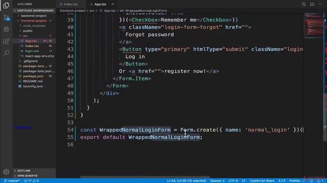 8.2 编写登陆表单｜使用 React 编写爬取数据的展示页面 ｜TypeScript 从系统入门到项目实战 смотреть онлайн