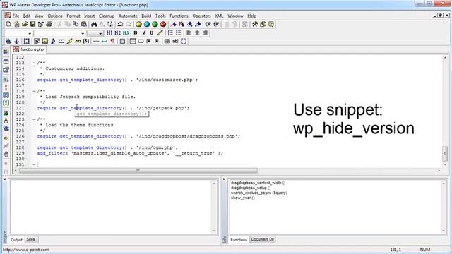 Hide WordPress version смотреть онлайн